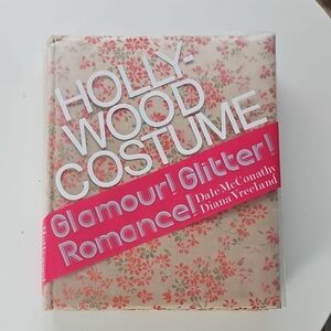 Hollywood Costume Book with Floral Cover